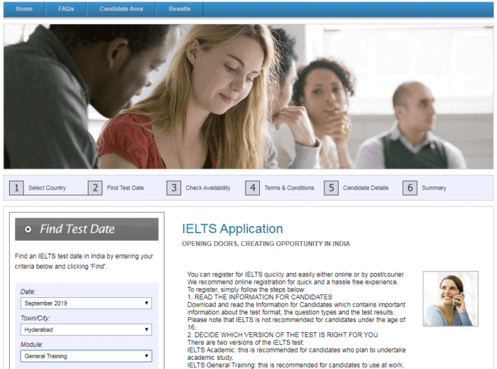 how to book ielts speaking slot for computer based